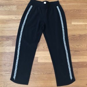 Juicy Couture Pants with Pearls and Rhinestones